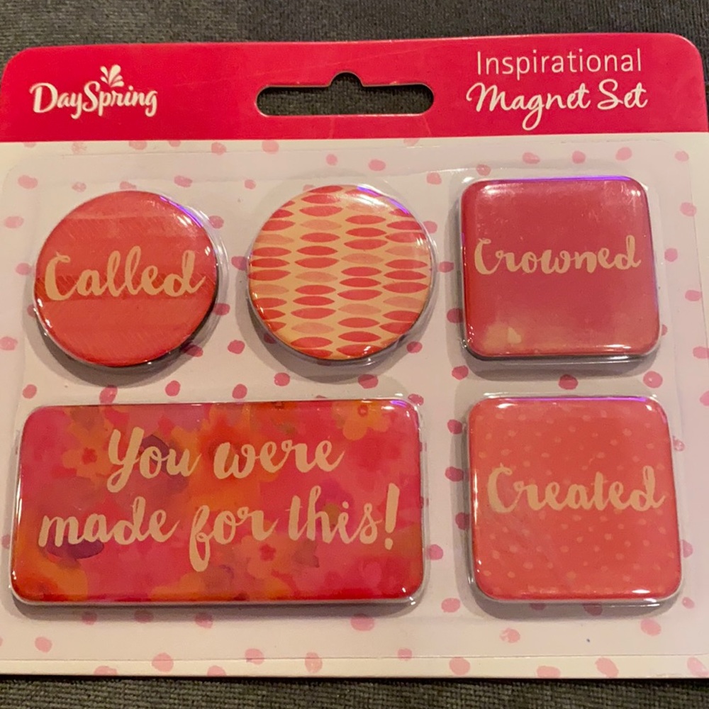 ~DaySpring~ inspirational Magnet Set